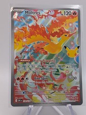 Pokémon TCG Moltres 130/128 Celebrazioni Holo Rara Carta Singola