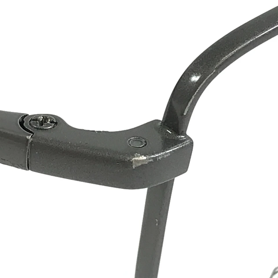 Monturas para gafas Flexon JULIAN 600 033 Gunmetal rectangular borde de alambre 53-18-145 Foto 4 de 4