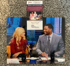 Kelly Ripa Signed 8x10 Photo AUTO JSA COA Kelly And Michael Tv Show Host