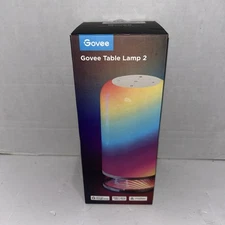 Govee RGBIC Smart Table Lamp 2, Touch Bedside Small Table Lamp Work with Matter