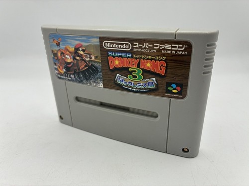 Mario Memory Match Nintendo Super Famicom SNES Console + Donkey Kong Country 1 2 3 & Mario ...