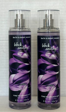 Bath  Body Works Black Amethyst 8 oz Fine Fragrance Mist Set of 2