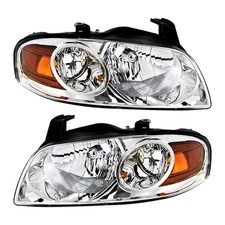 NEW HEADLIGHT PAIR FITS NISSAN SENTRA BASE S SEDAN 2004-2006 NI2503151 NI2502151