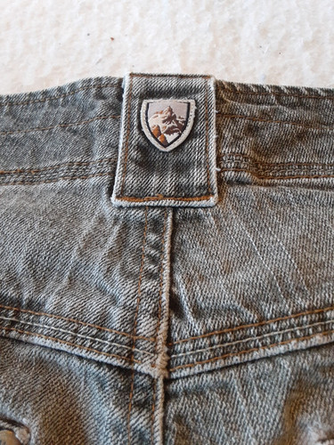 Pantalone jeans uomo Kuhl Riot nero 34 x 34 patinadye denim - Foto 12 di 13