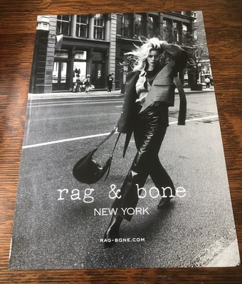 Rag & Bone - Model: Abbey Lee Kershaw - NYC Streets - Magazine Print Fashion Ad
