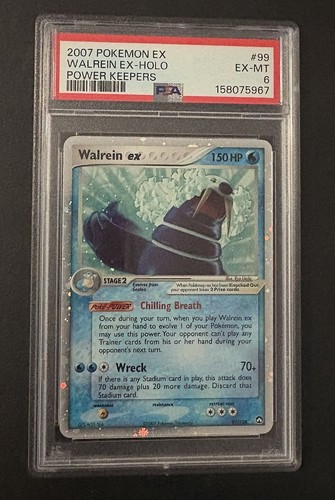 Walrein ex graded PSA 6 for sale on eBay