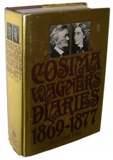 COSIMA WAGNER'S DIARIES, VOL. 1: 1869-1877 By Martin Gregor-dellin - Hardcover