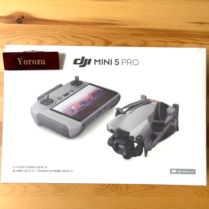 1Day Ship DJI Mini 5 Pro Fly More Combo RC 2 Controller 36 min 3 Battery Drone