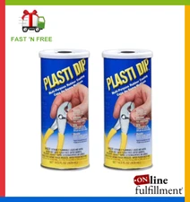⭐️ Plasti Dip Black Rubber Coating 14.5 Oz. 2 PACK!!! ✅ FREE 2 DAY SHIPPING!!!