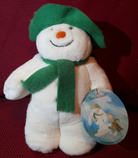 Vtg The Snowman Stuffed EDEN Plush 11" Raymond Briggs 1992 New