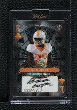 2024 Wild 5 Card Draw Stacked Deck Hobby King of Clubs 1/1 Boo Carter Auto 7m3
