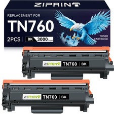 TN760 Toner Cartridges Compatible Replacement for Brother TN760 TN730 TN-730 ...