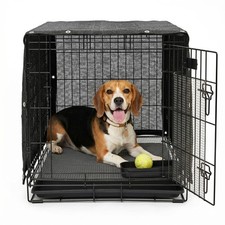 6' x 10' Black Dog Kennel Shade Cover 90 UV Block Mesh Tarp with Grommets