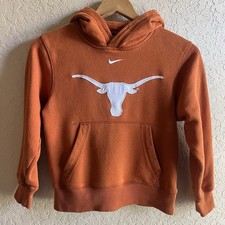 Nike Texas Longhorns Embroidered Hoodie Youth S 8/10