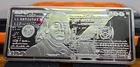 Benjamin Franklin $100 Bill Commemorative - 1.5 oz .999 Silver Bar -