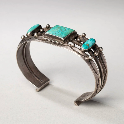 PULSERA NAVAJO 1930 - Imagen 3 de 6