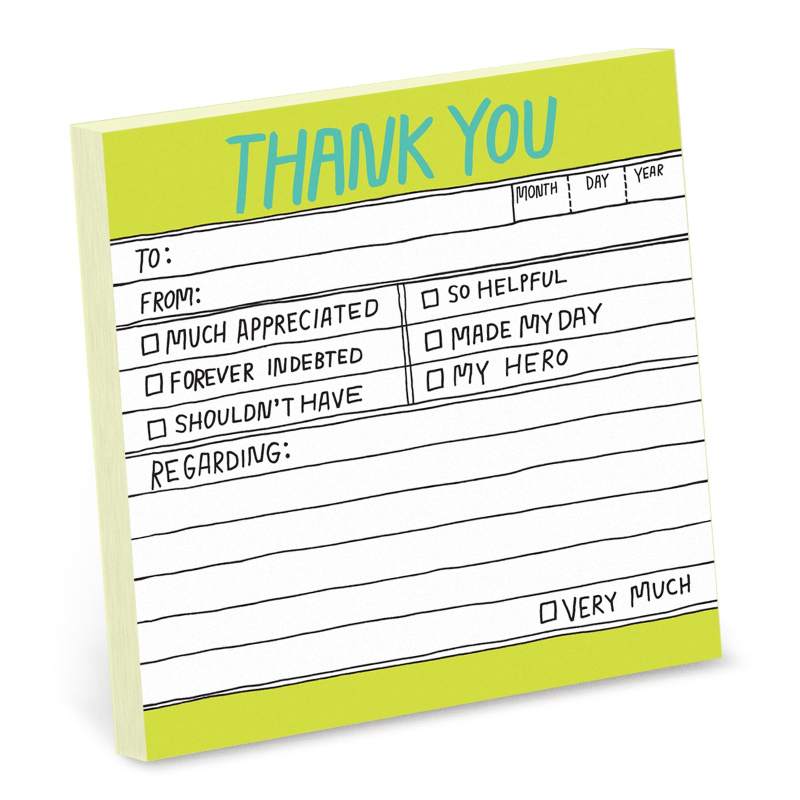 Hand-Lettered Thank You Sticky Notes (Other printed item) - Image 4