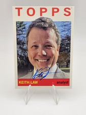 2023 Topps Archives Keith Law 1964 Fan Favorites Autographs #64FF-KL MLB Analyst
