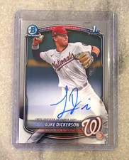 Luke Dickerson Bowman Chrome 2025 Auto