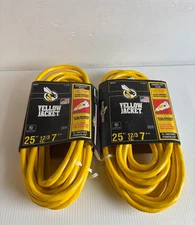 Yellow Jacket 12/3 Heavy-Duty 15-Amp SJTW 25FT Ext Cord SOLD INDIVIDUALLY