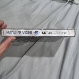 Madden NFL 97 Sega Saturn NTSC-U/C, Shrink Wrap Torn
