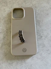 Loopy Case For iPhone 12 Pro Max Sand With Leopard Print Loop