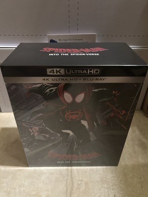 NEW Spider-Man Into the Spider-Verse 4K One 1-Click SteelBook MANTA LAB [2018]