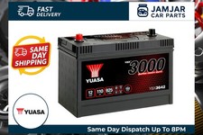 YUASA Car Battery 12V 110Ah 925A T1 Starter SMF Fits Defender 2.5 TDI 4x4