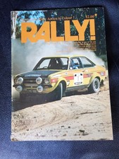 Vintage 1979 Rally! motor racing magazine - Ford Escort RS 2000 BDA Bond VGC