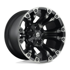 18x9 Fuel D851 Vapor Matte Black Gray Tint Wheel 5x5.55x150 1mm