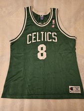 VTG 90s Boston Celtics Antoine Walker #8 NBA Champion Jersey Size 52(XXL) 💚 