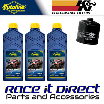 Öl & Filter Kit für Yamaha YZF-R7 2022-2023 Putoline & K&N