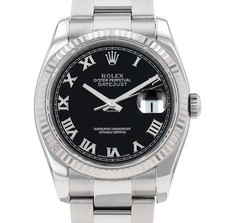 ROLEX CERTIFIED STUNNING 36MM  DATEJUST  STEEL MODEL