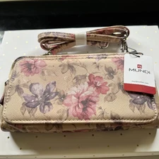 Mundi Floral Crossbody Smartphone Wallet NWT