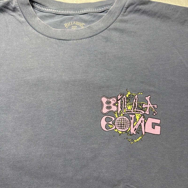 Billabong Men’s Short Sleeve Tshirt Size L Ocean Explosives