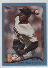 2014 Topps Update Wal-Mart Blue Santiago Casilla #US-307 uk2
