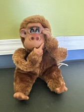 VTG Rutherford III Monkey Plush Russ Berrie Gorilla Sucks Thumb Baby Ape 10