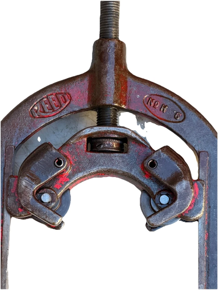 REED Tools USA H6 Hinged Pipe Cutter, 4-6” Pipe Capacity Heavy Steel #14 - Image 4 of 4