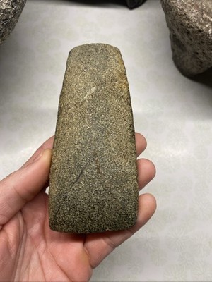 MLC s8667 Nice Stylized 5  Polished Hardstone Celt - Adz Ohio Stone Artifact
