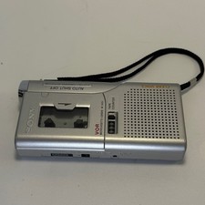 Sony M-570V Microcassette VOR Sliver Tested not working for parts