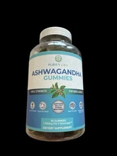 Purify Life Ashwagandha Gummies, Max Strength  750mg 90 Count Exp 12/25