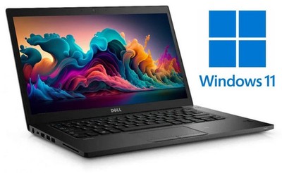 Dell Latitude 7480 Business Laptop 16GB 256GB SSD 14'' Full HD Windows 11 Pro