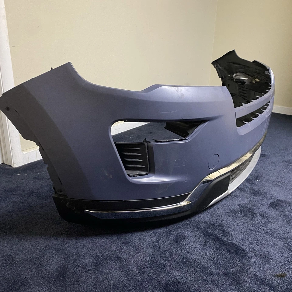 2016-2019 Ford Explorer XLT conjunto de para-choque dianteiro com luzes de neblina sombra preto-G1 bom! - Imagem 3 de 4