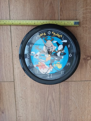 Vintage Warner Bros Looney Tunes Character Wall Clock 1995 - Fully Working - Bild 2 von 9