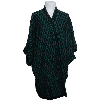 Escada, Strickjacke, Damen, Größe: L, Grün/Schwarz #Gp7