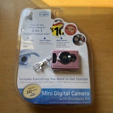 Innovage Mini Digital 3-in-1 Still Camera w/ Accessory Kit - Video  Web - NEW