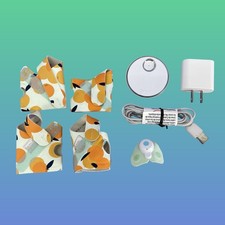 Owlet Dream Sock Smart Baby Monitor Sleep Tracker - Sweet Clementine MB1230