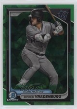 2024 Bowman Sapphire Chrome Prospects Green /99 Brock Vradenburg #BCP-62 19l8