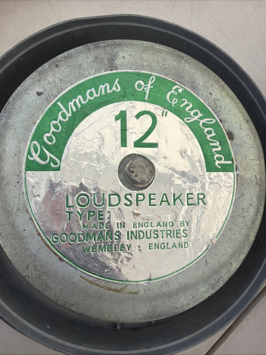 goodmans vintage speaker 🔥 | eBay