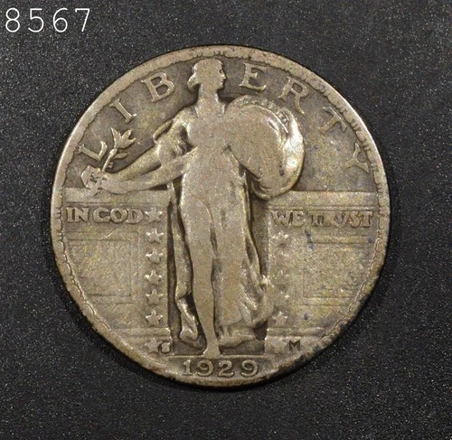 1929-S Standing Liberty Quarter "VG/F" *Free S/H After 1st Item*